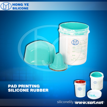 liquid silicone for making transfer pad